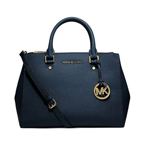 michael michael kors sutton leather medium satchel handbag 30s4gtvs6l-406|Sutton Medium Saffiano Leather Satchel .